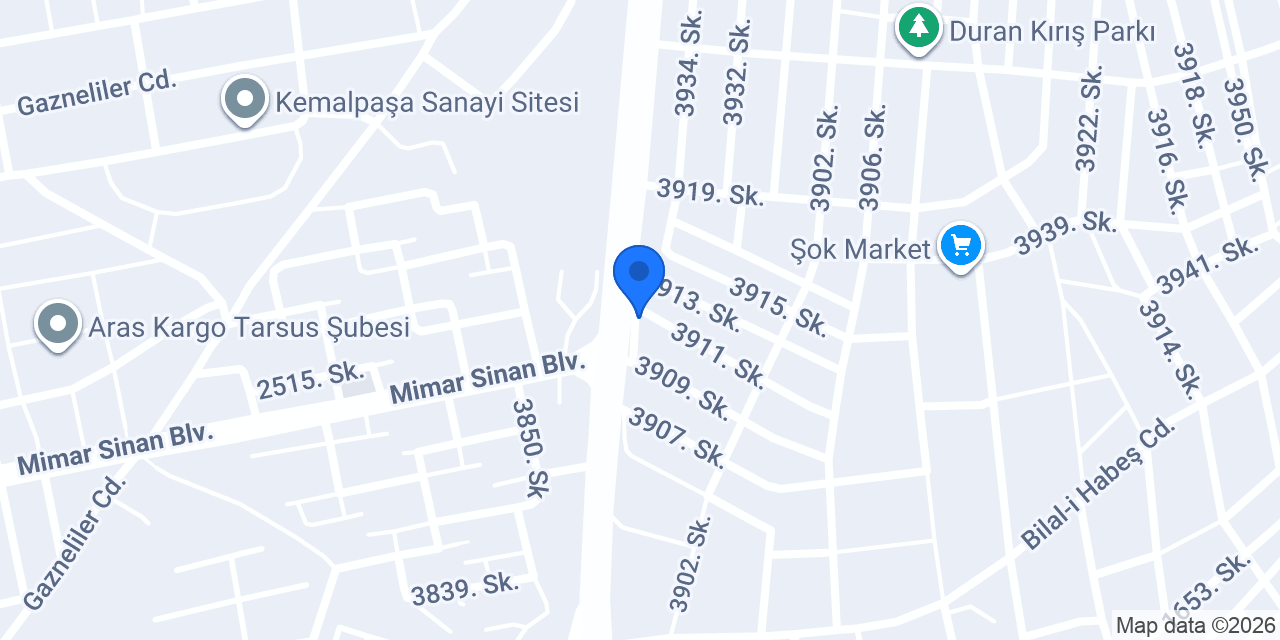 ERZURUMLULAR YAPI MARKET konumu