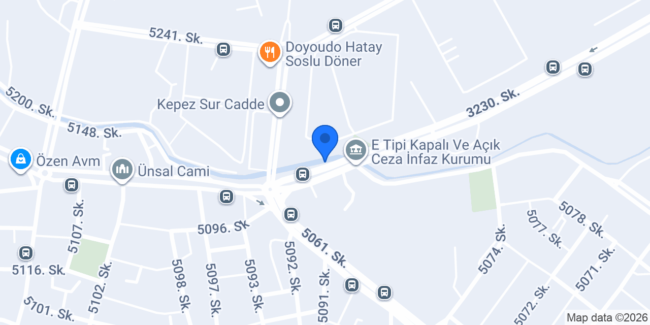 Antalya Sur Taksi konumu