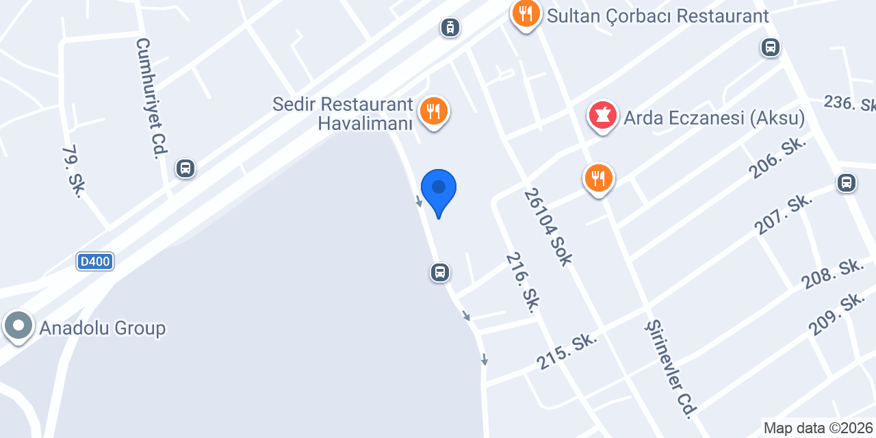 NSS TRANSFER TURİZM konumu