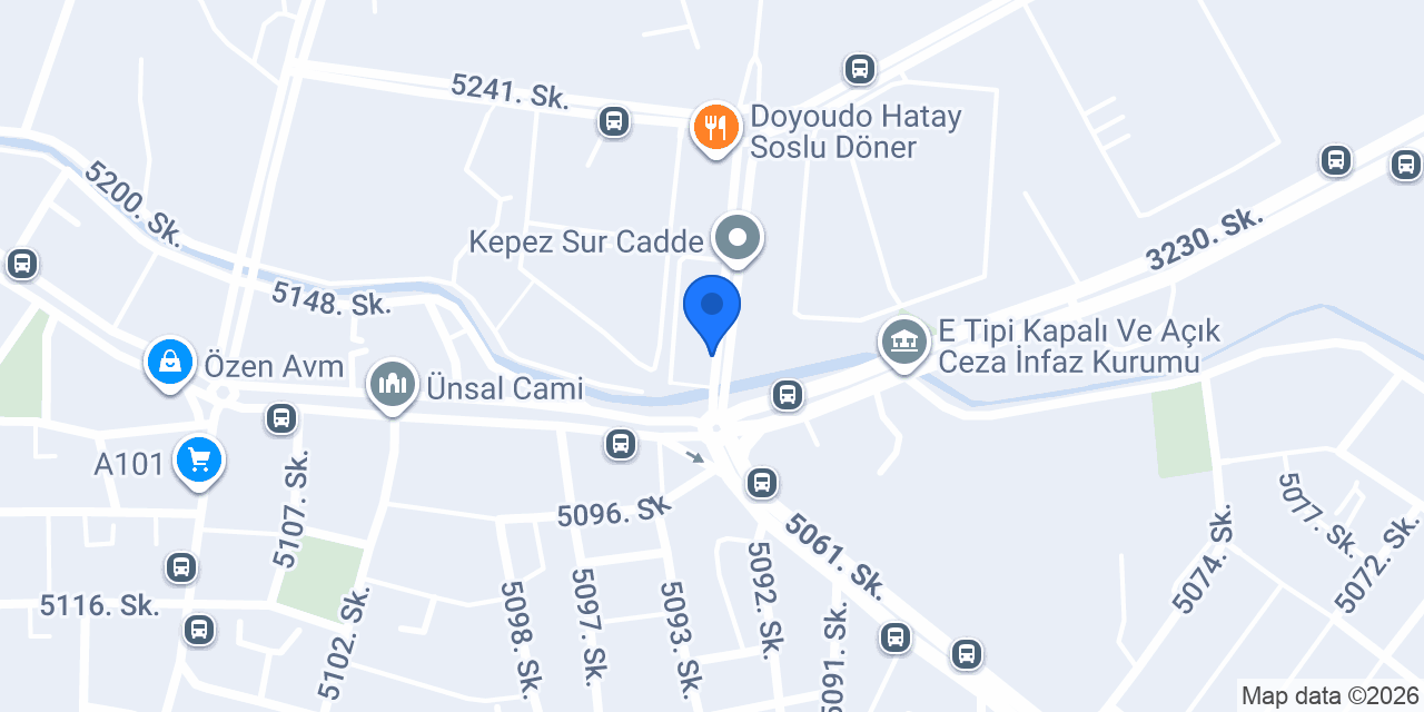 Çiçek Kebap konumu