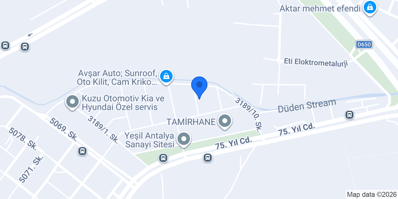 Özkan Mobilya konumu