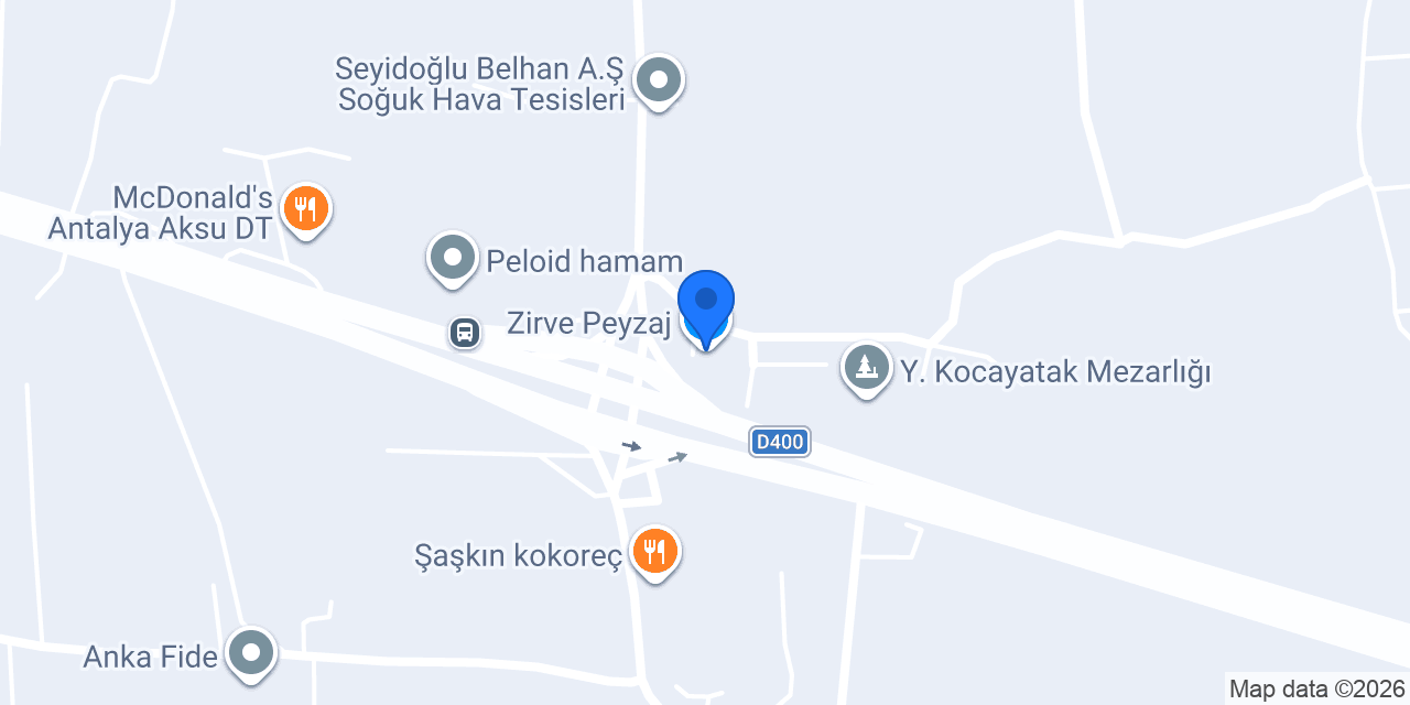 Zirve Peyzaj konumu