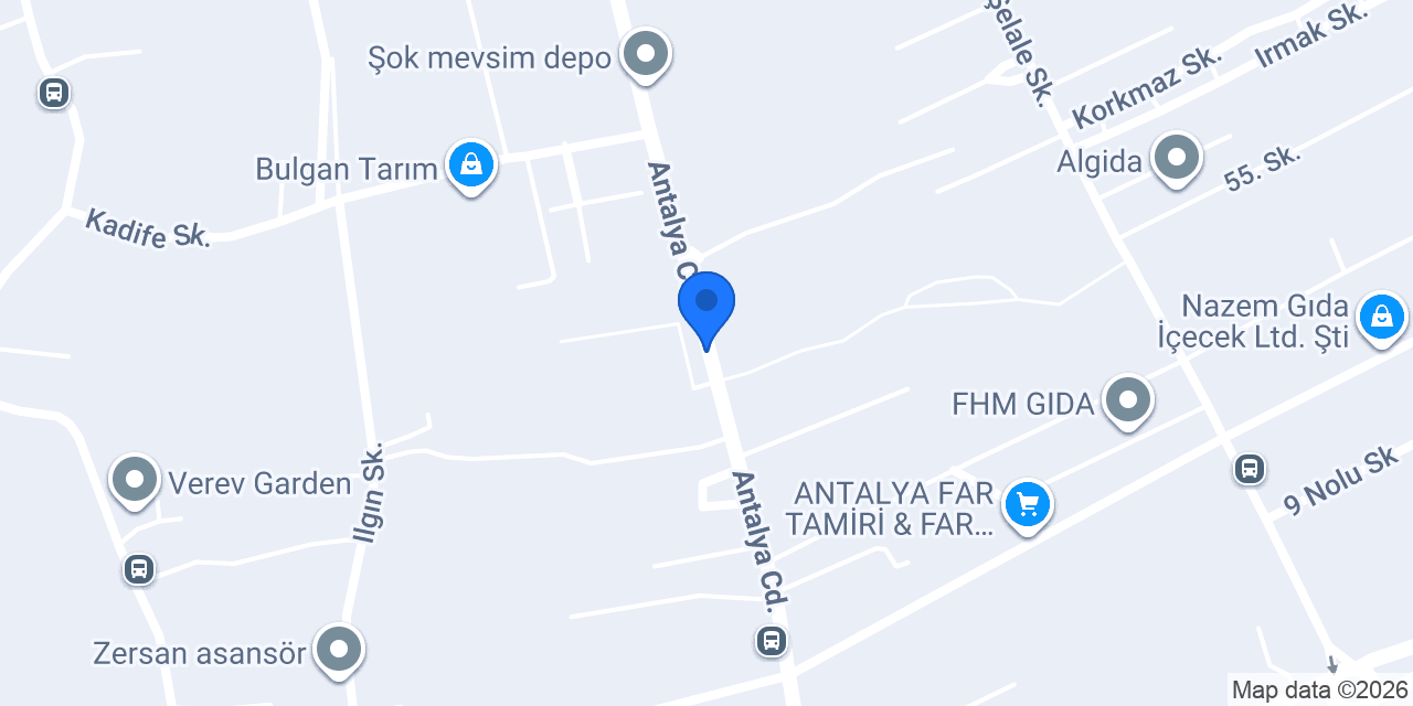 Ritmo Tarım Ürünleri Tic. ve San. A.Ş. konumu