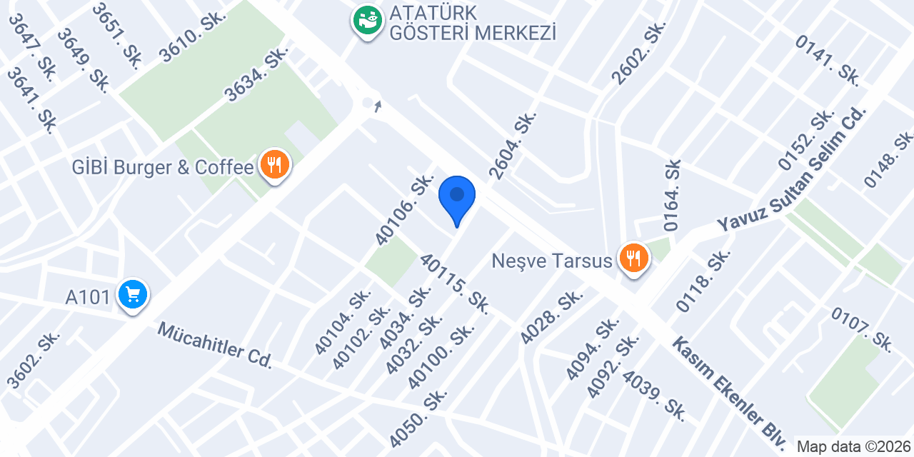 Çınar Kasap şarküteri konumu