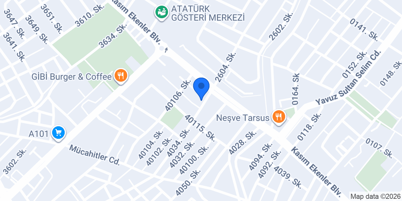 Komagene Etsiz Çiğ Köfte konumu