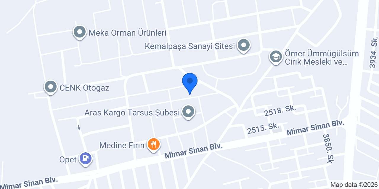 EVİM HALI YIKAMA FABRİKASI konumu