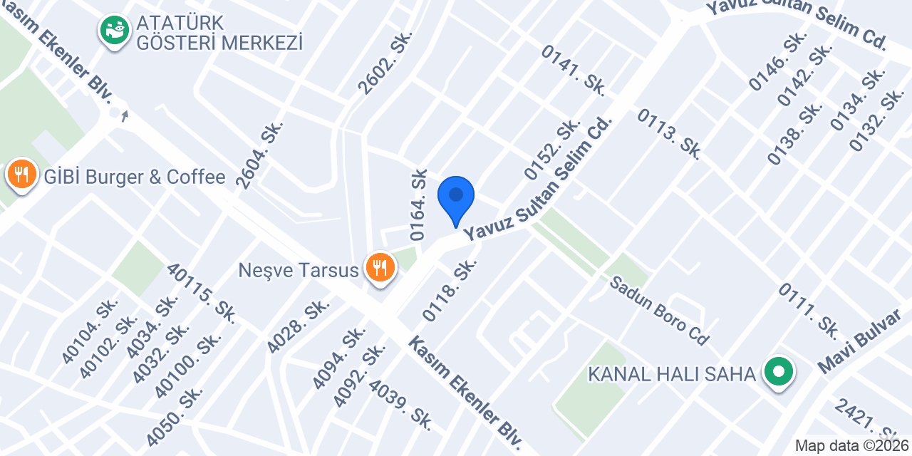 Kasap Nezir Aile Kasabı konumu