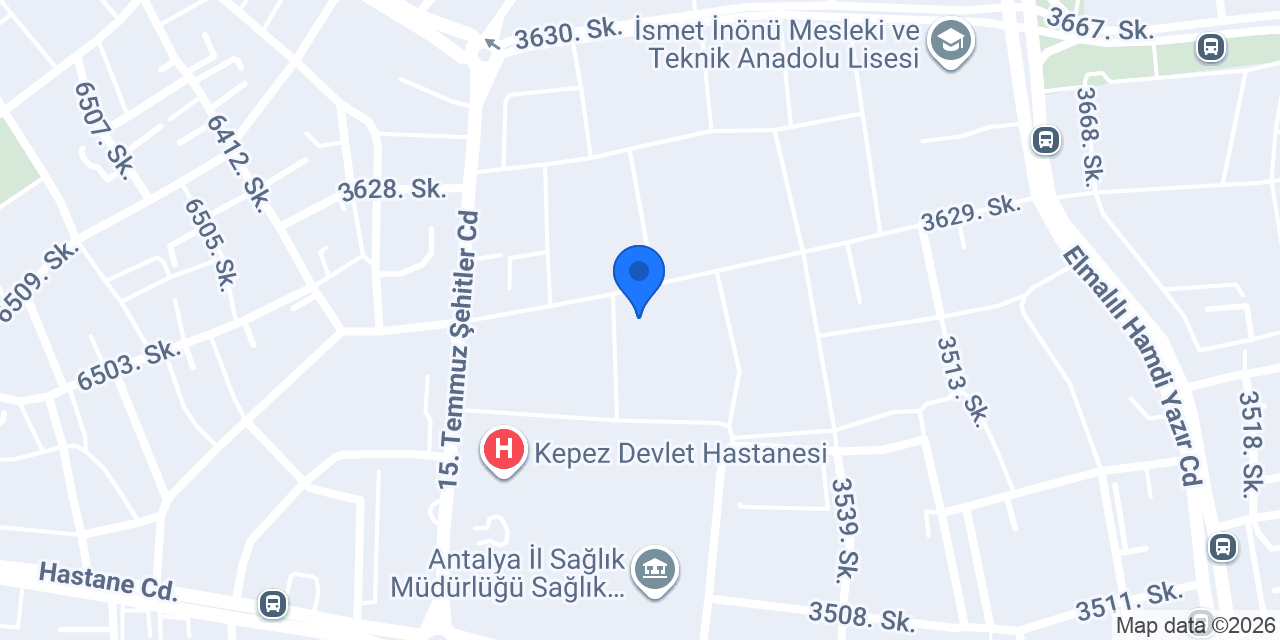 Fizik Özel Ders Antalya konumu