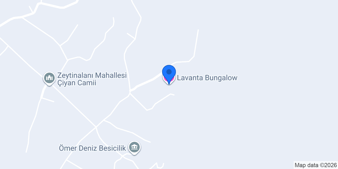 Lavanta Bungalow konumu