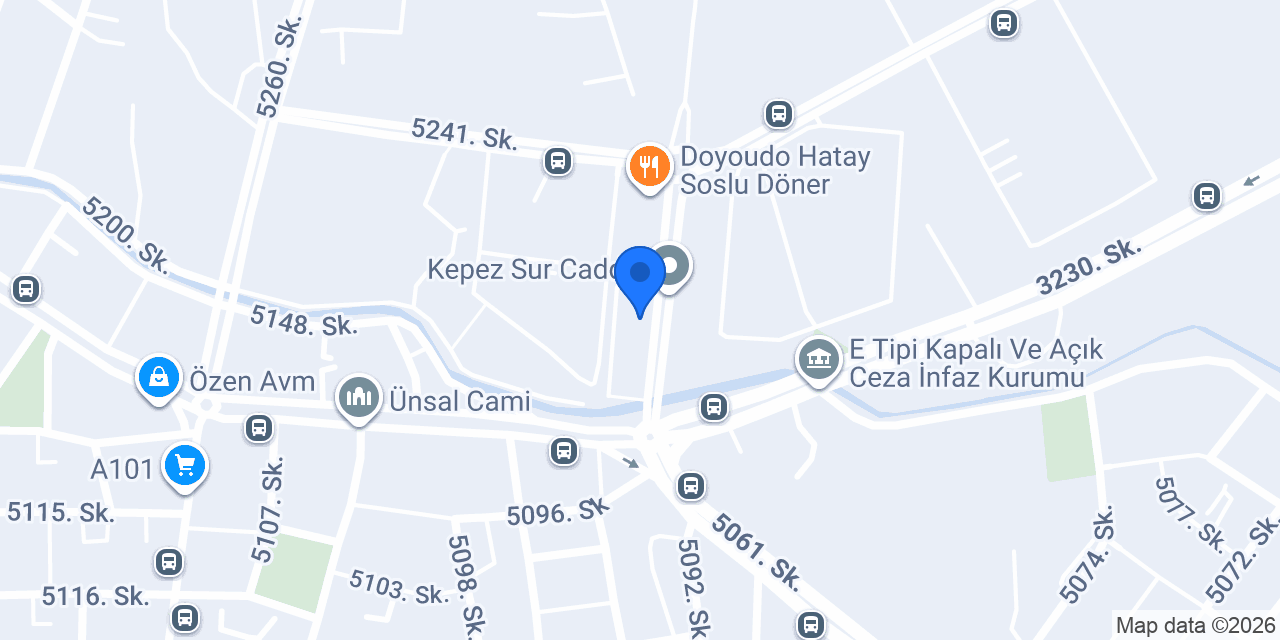 Dürümcü Bedir Usta Sur Cadde konumu