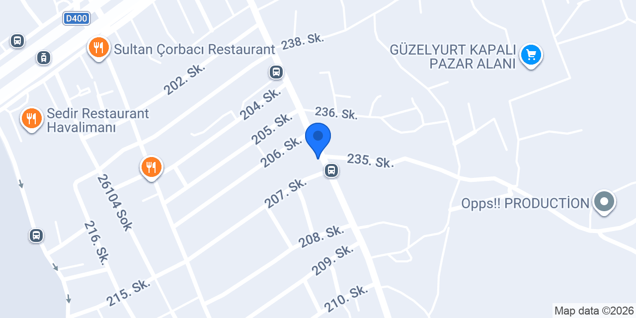 Paşa Fast Food konumu