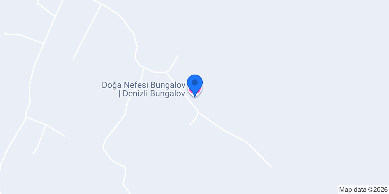 Doğa Nefesi Bungalov | Denizli Bungalov konumu
