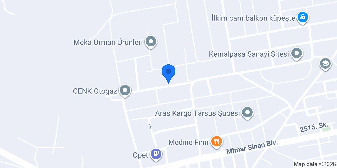 MERCAN MOBİLYA konumu