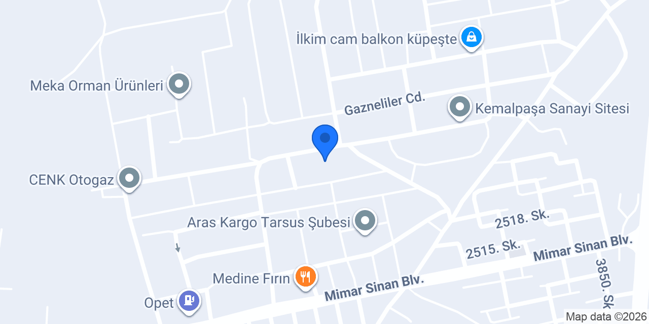 Karaoğlu Metal konumu