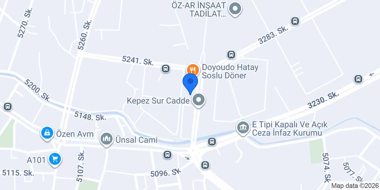 Diş Hekimi Müberra BAYRAKTAR konumu