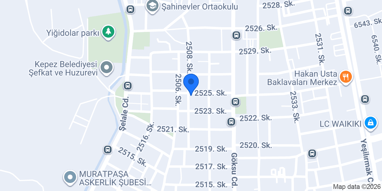 Umut Erkek Kuaförü konumu