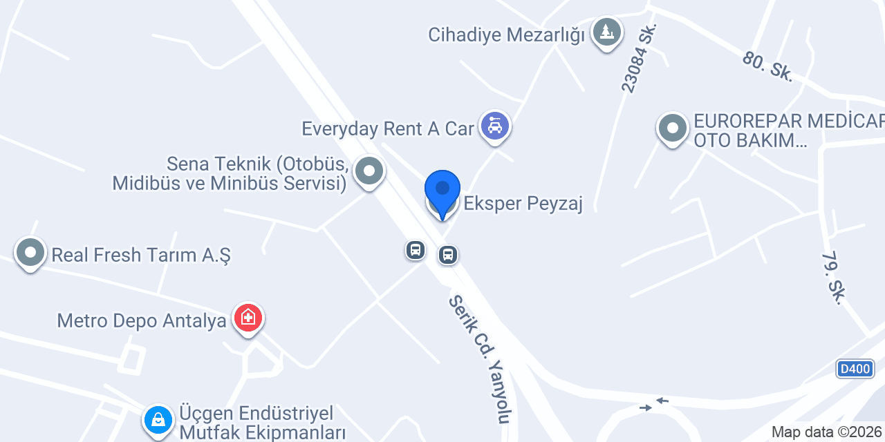 Eksper Peyzaj konumu