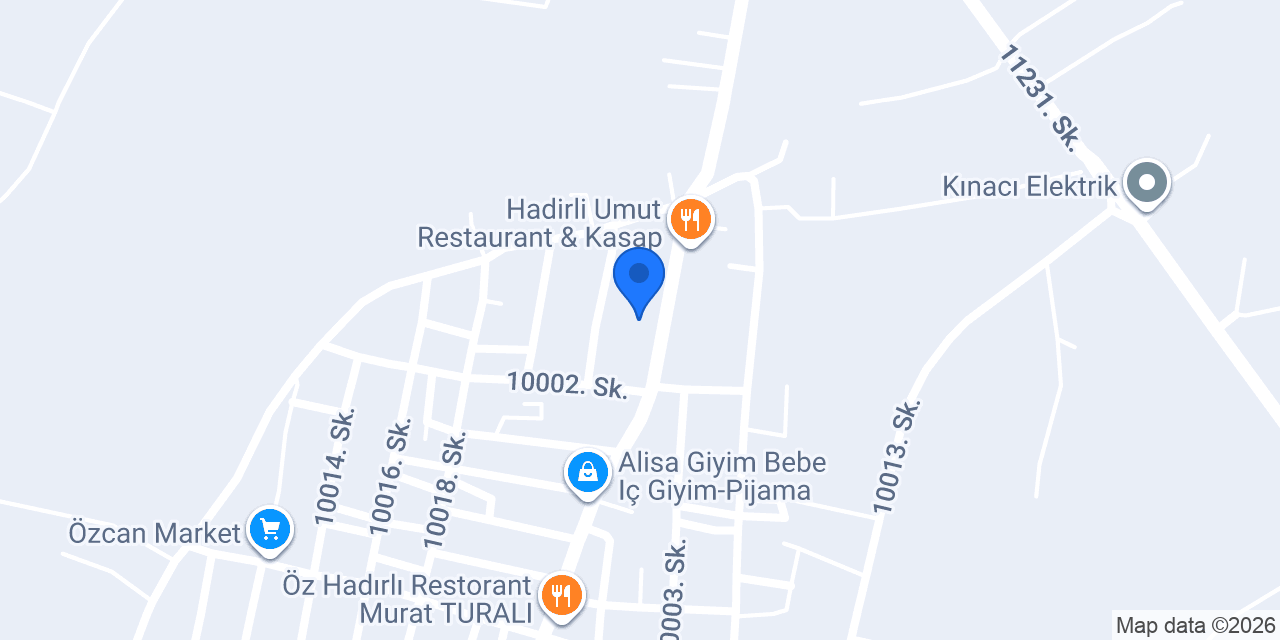 Hadirli Aile Sağlığı Merkezi konumu