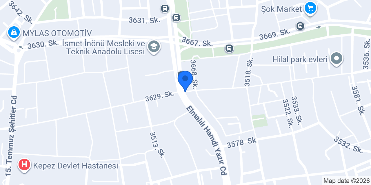 ESEN FIRIN UNLU MAMULLERİ konumu