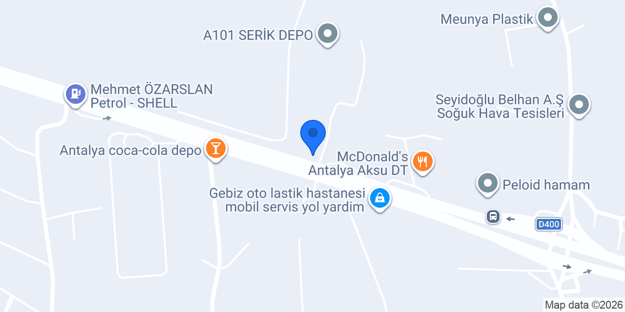 Antuğ Tuğla Fabr. konumu