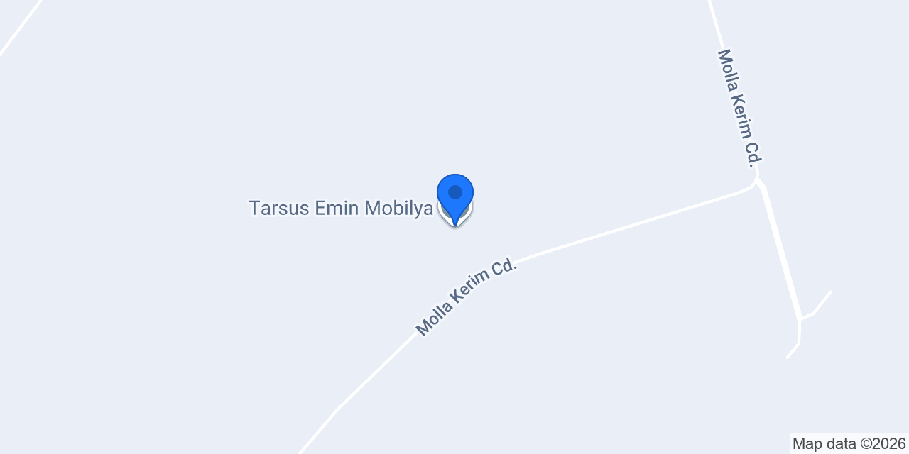 Tarsus Emin Mobilya konumu