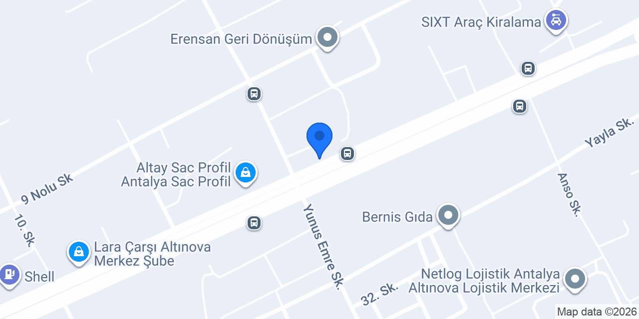Antpap Ambalaj Kağıt San. İml.Tic. LTD. ŞTİ konumu