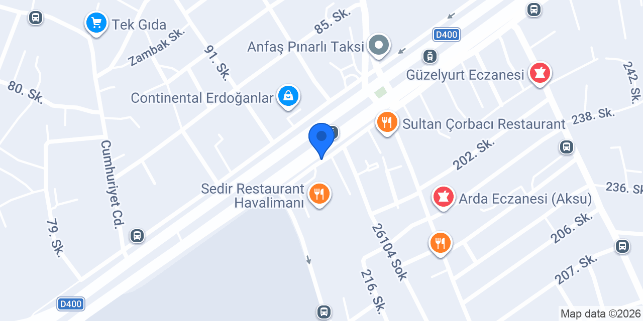 Dürüm Keyfi - Emirgan Antalya konumu