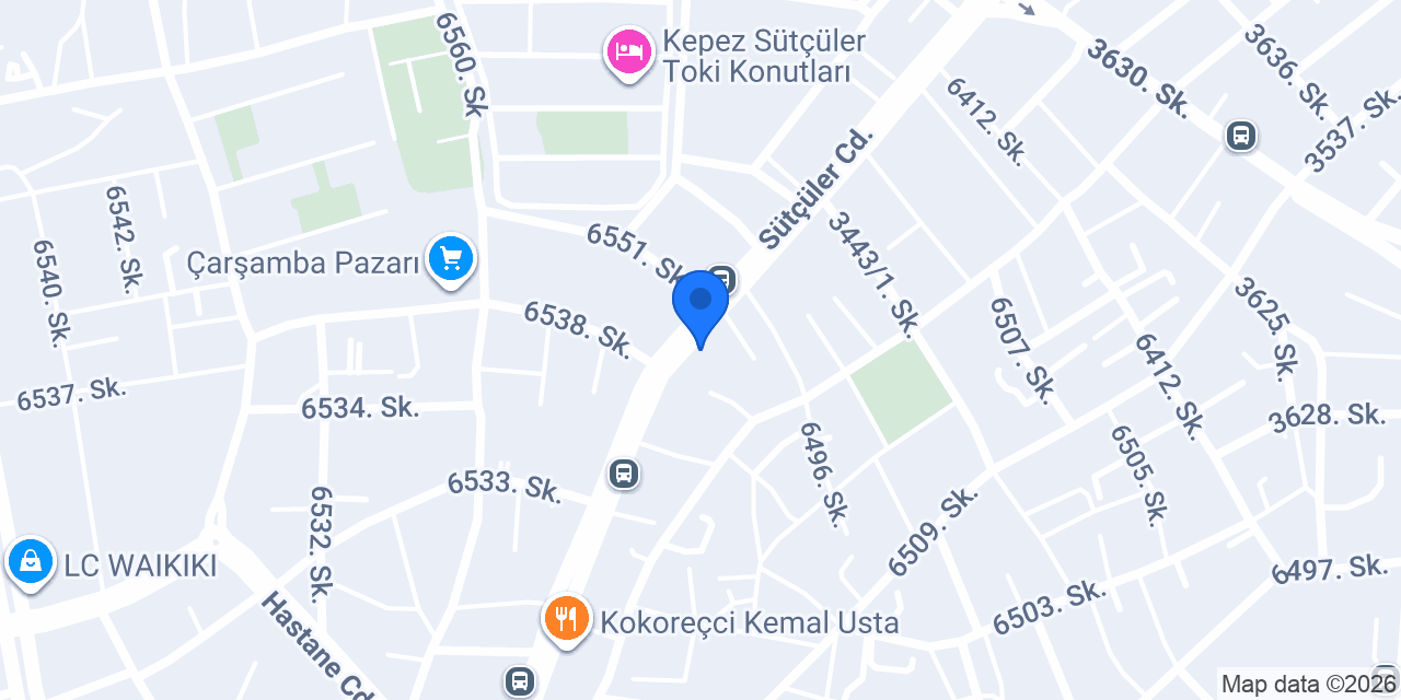 Kökalp Hırdavat konumu