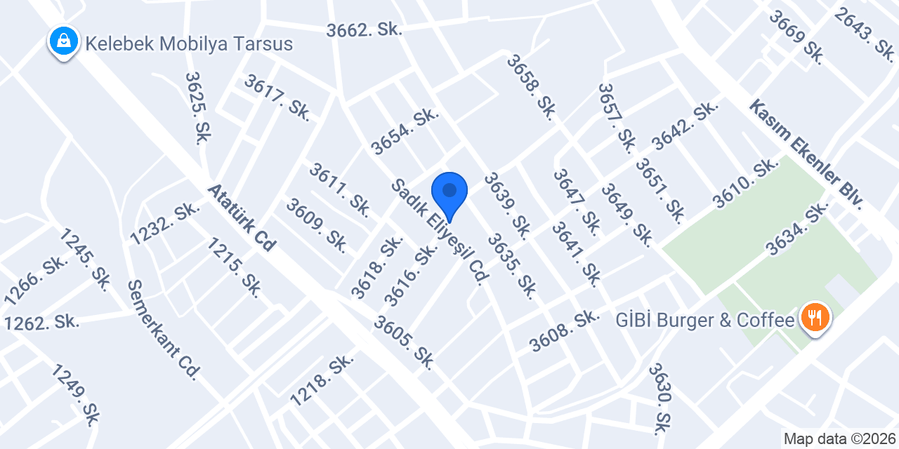 Cener Toptan Dagitim konumu