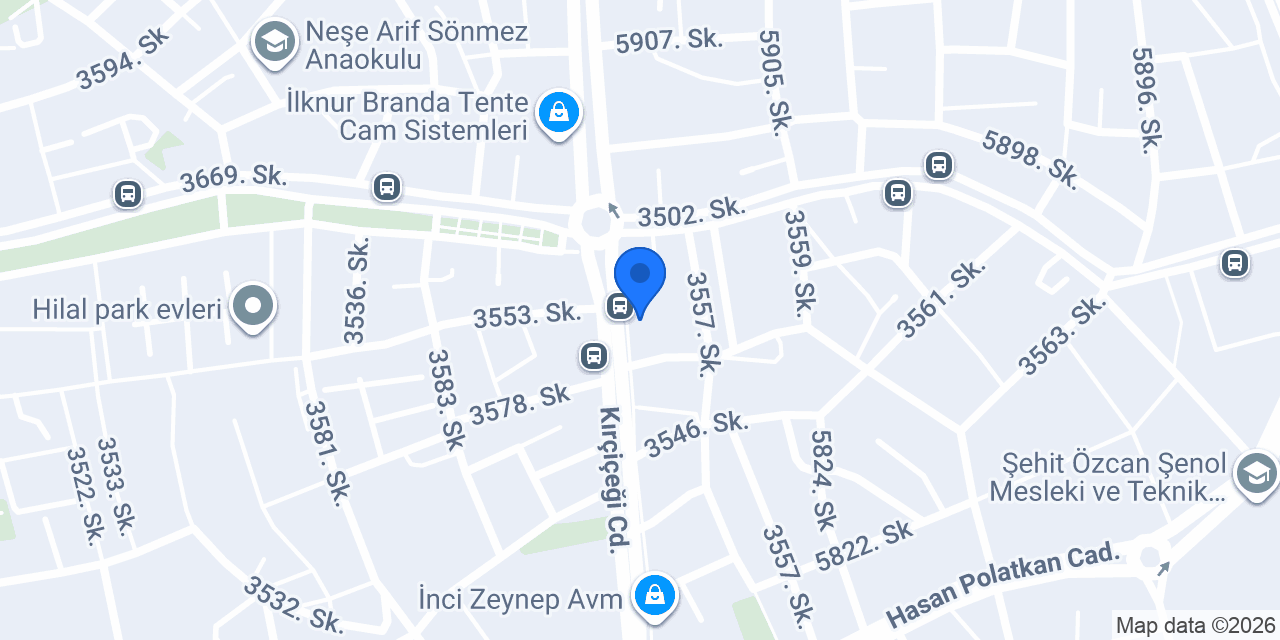 Onaran Fide Merkez Ofis konumu