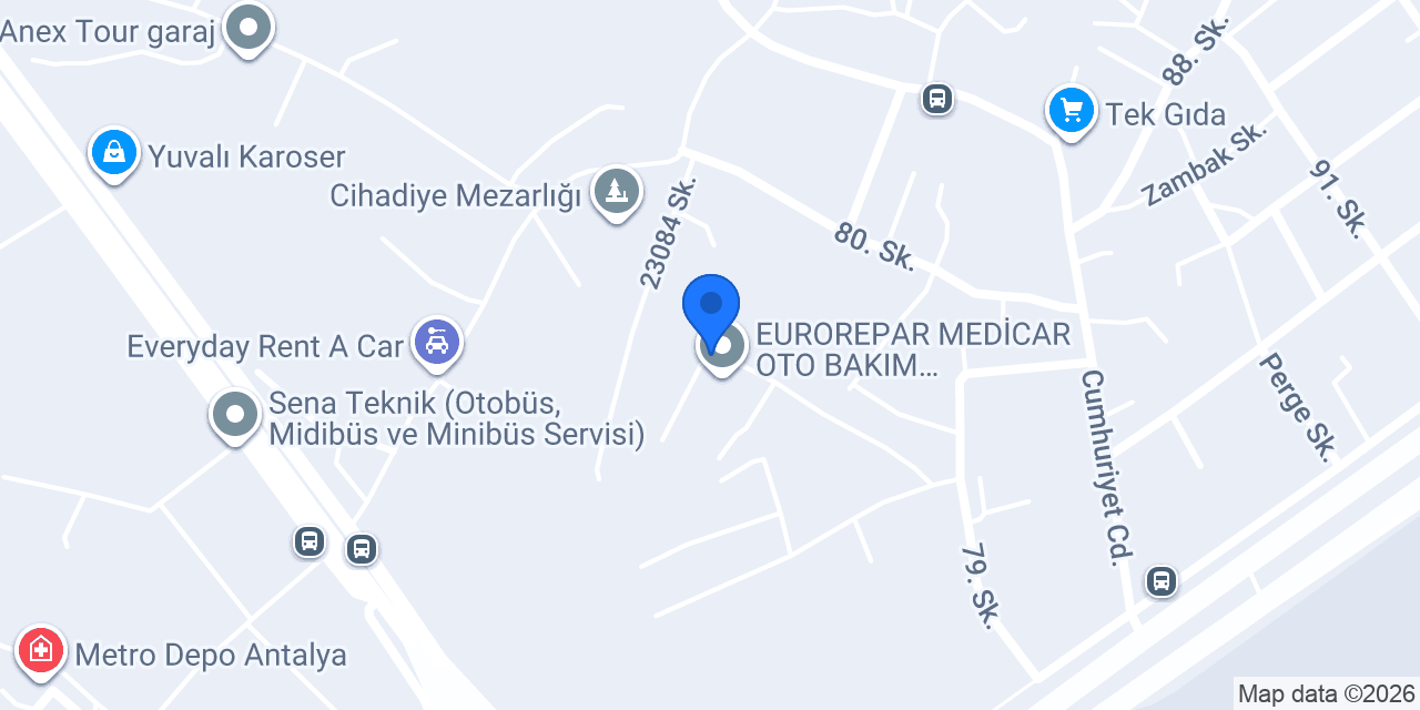 MAYRENT RENT A CAR - ANTALYA ŞUBE konumu