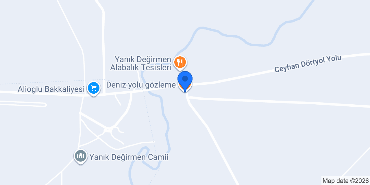 Deniz yolu gözleme konumu