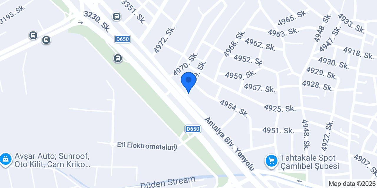 Erçelik Otomotiv konumu