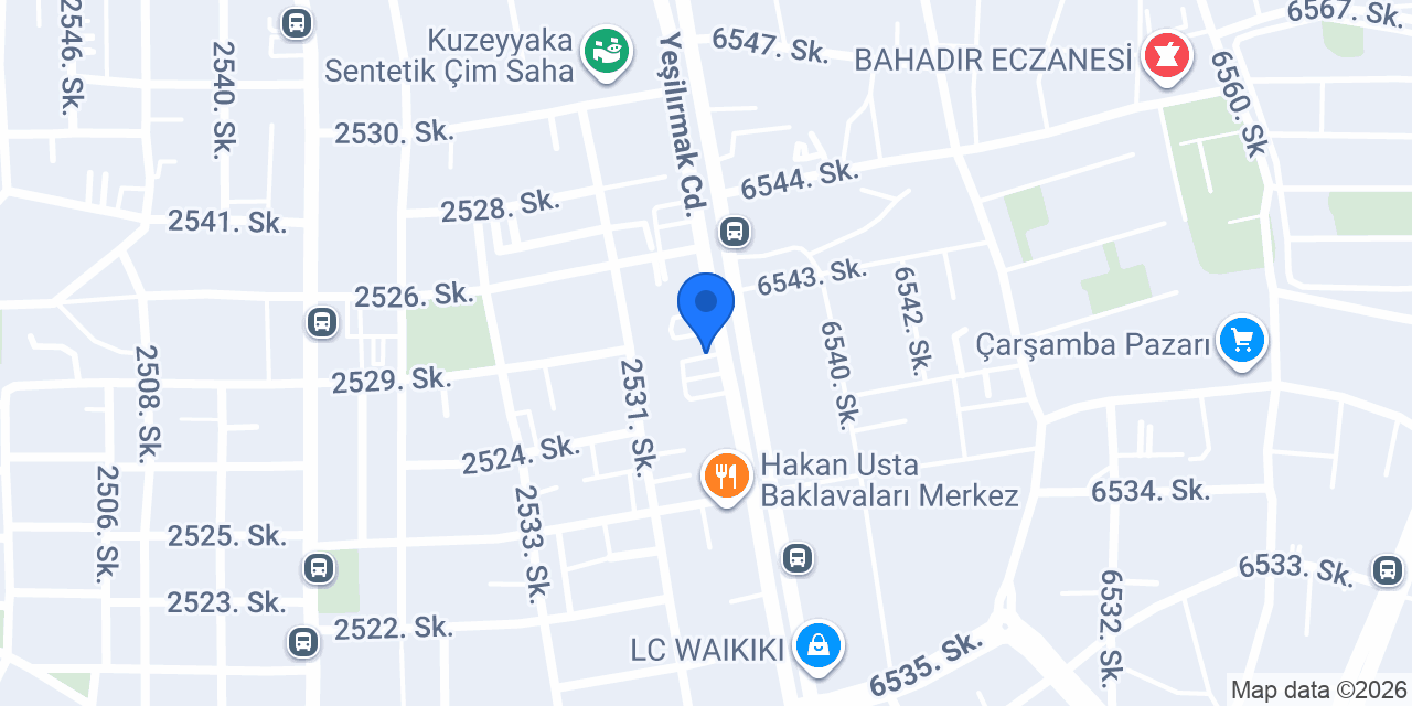 Kebabı âlâ konumu