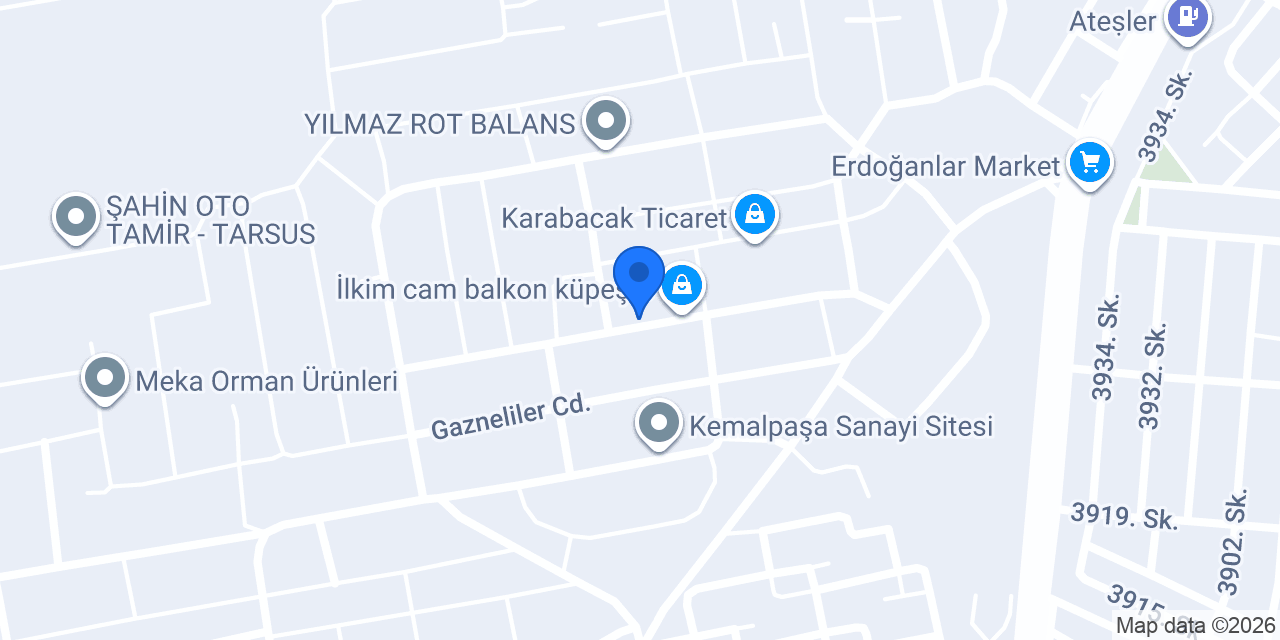 Köse makine konumu