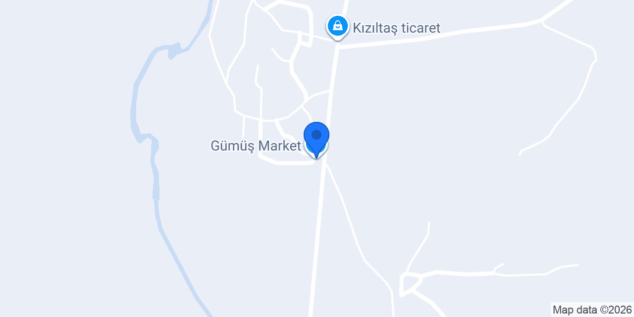 Gümüş Market konumu