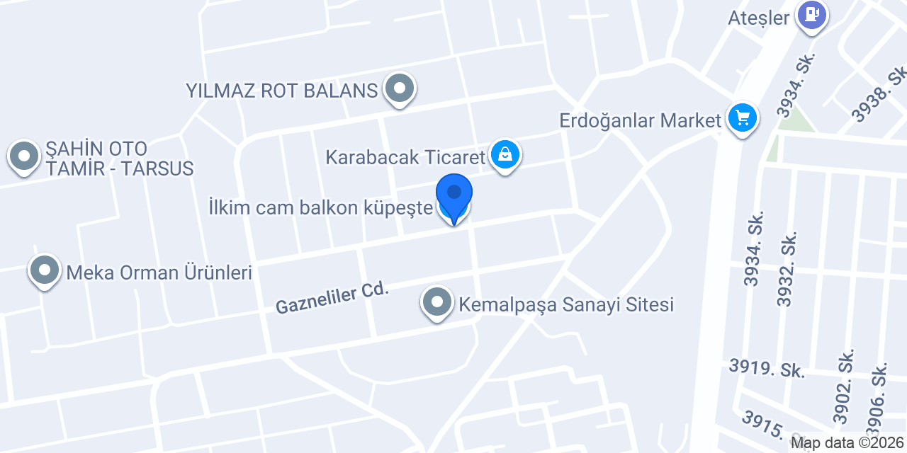 İlkim cam balkon küpeşte konumu