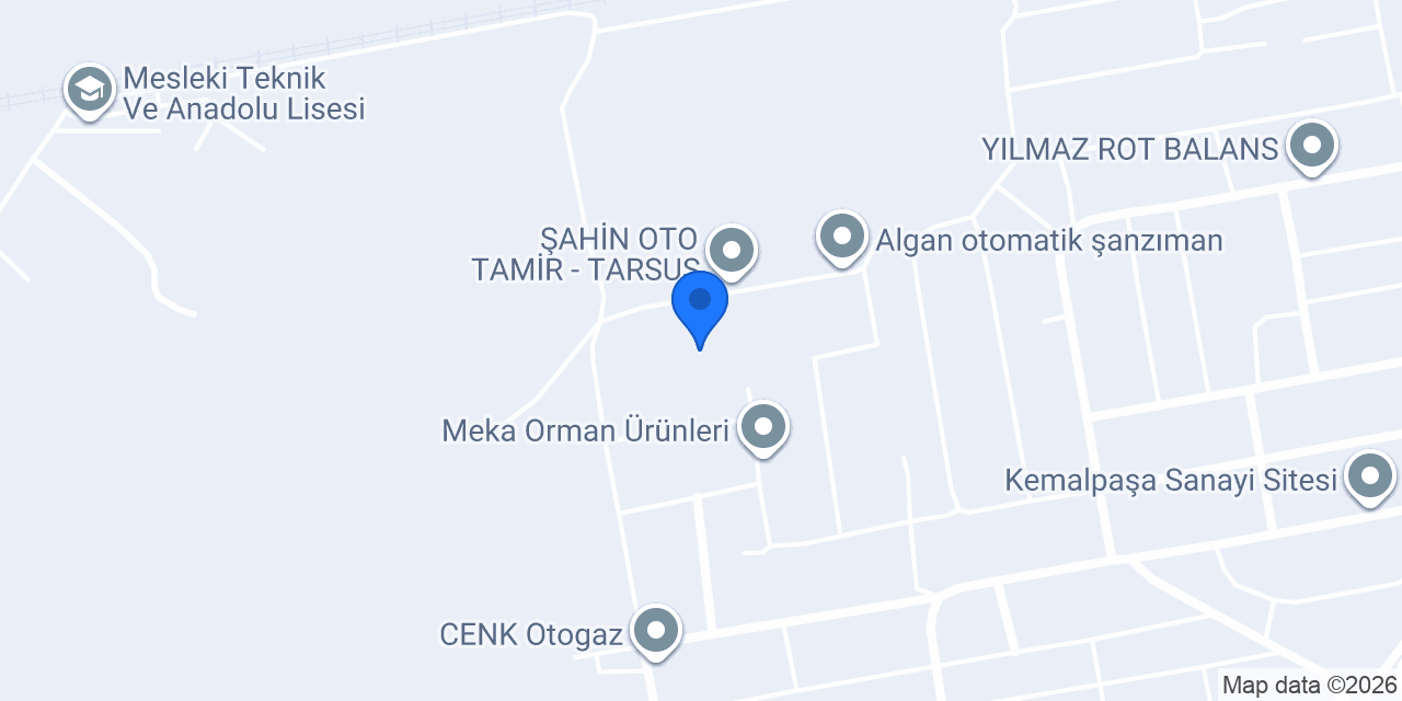 Çınar mobilya İmalat konumu