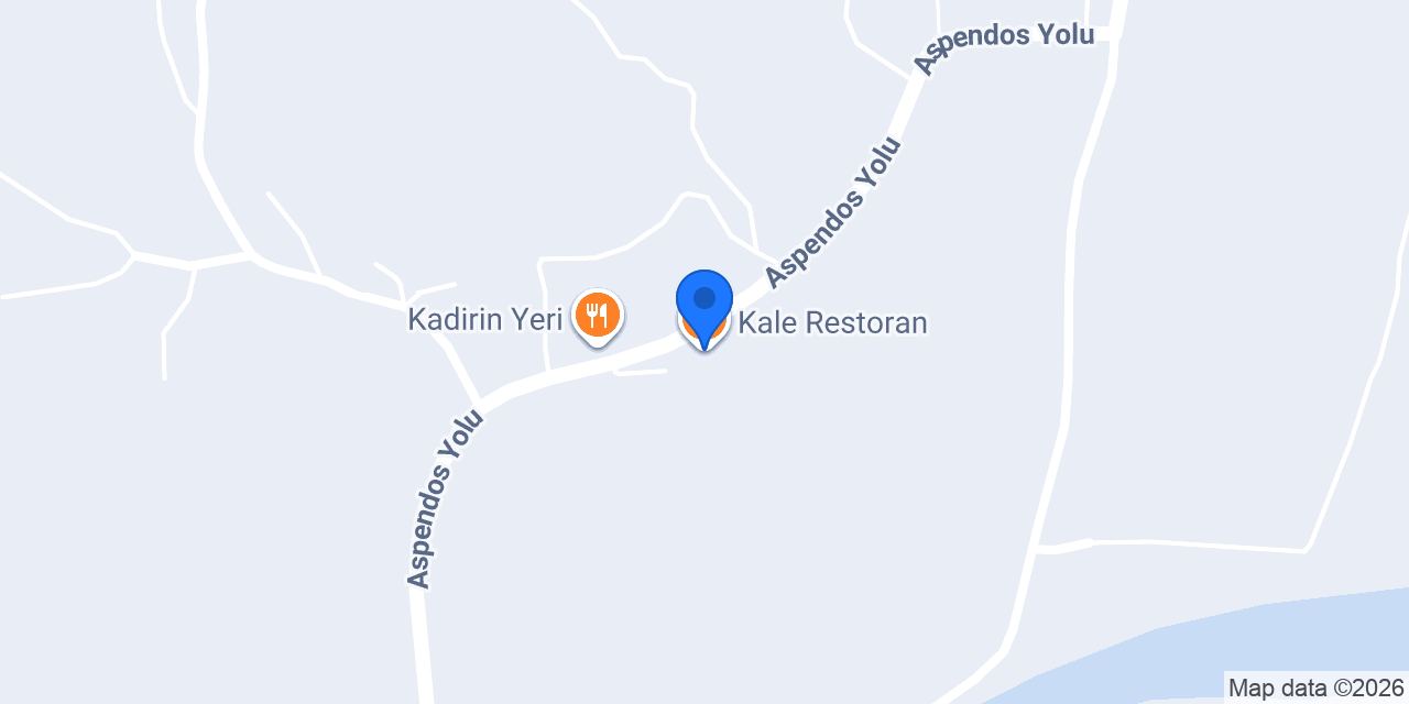 Kale Restoran konumu
