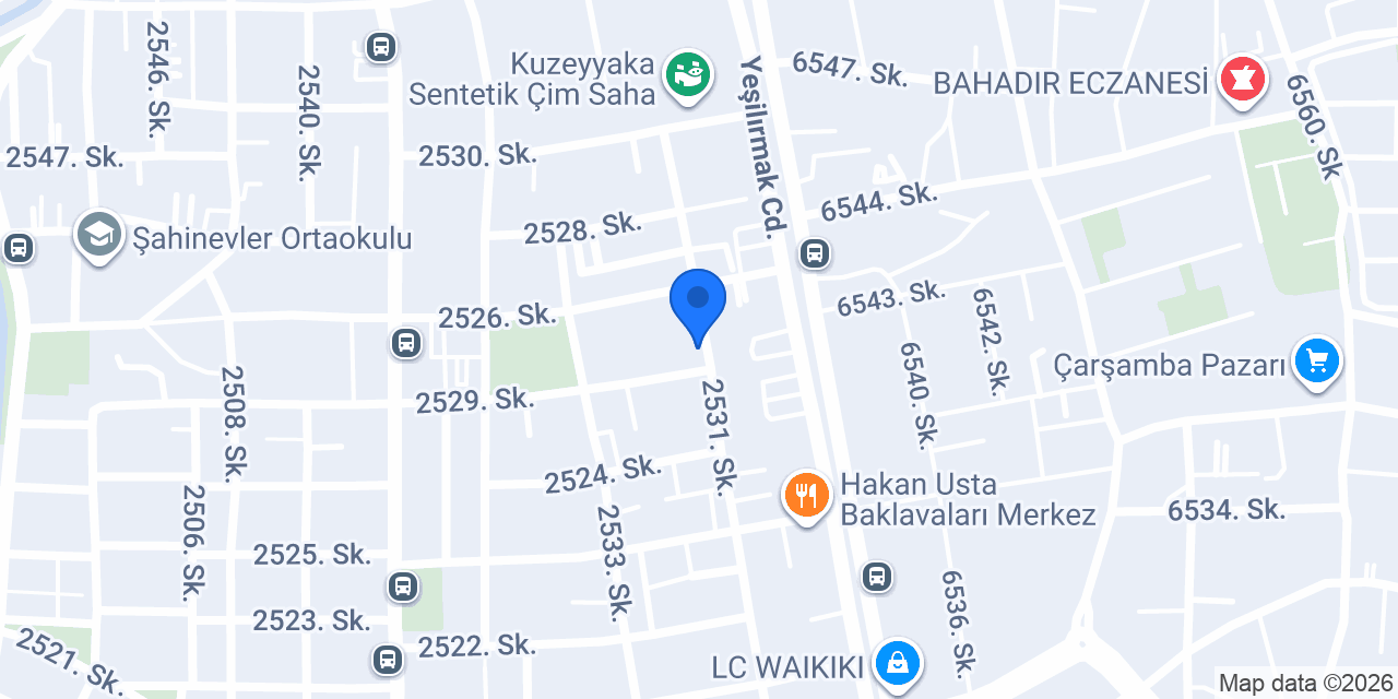 Ersa Tesisat konumu