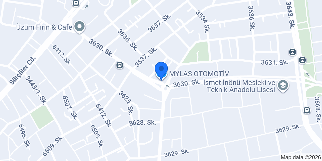 MYLAS OTOMOTİV konumu