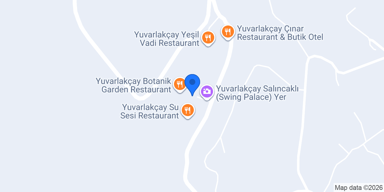 Yuvarlakçay Merkez konumu