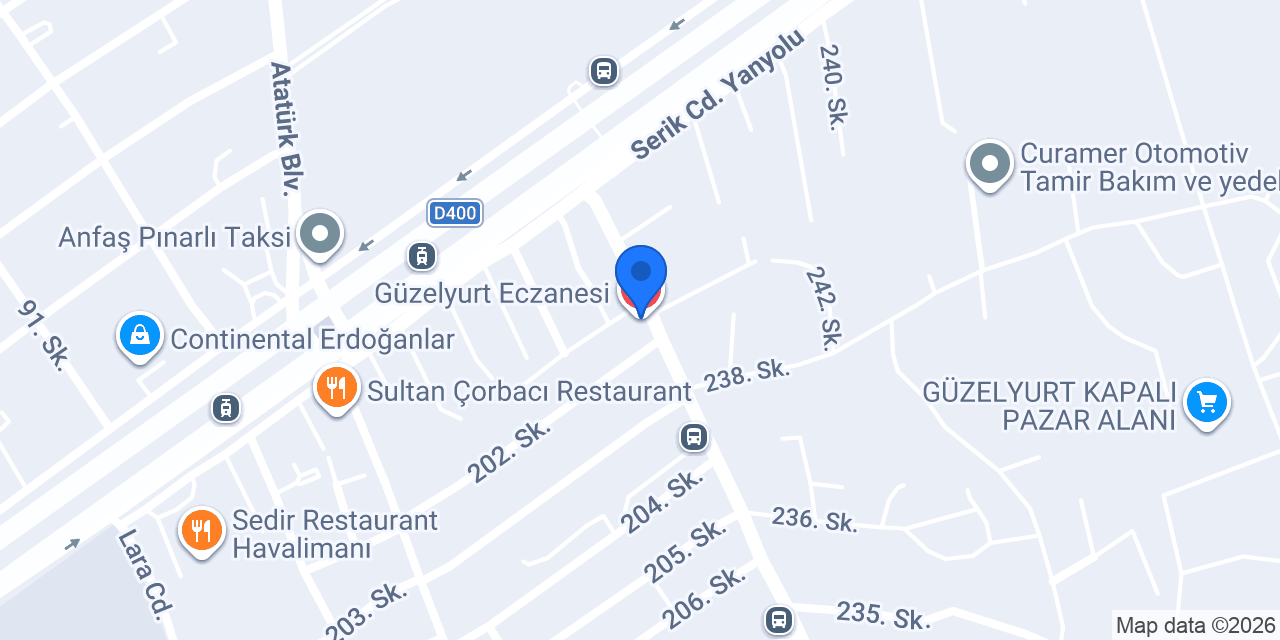 Güzelyurt Eczanesi konumu