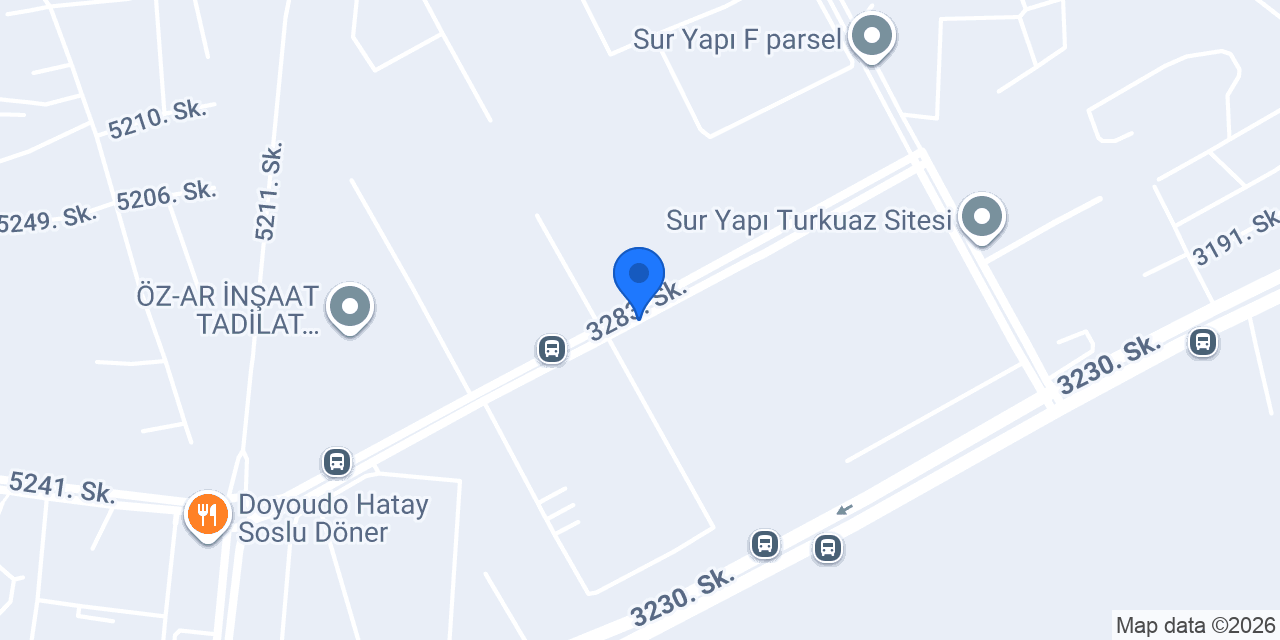 SUR YAPI ANTALYA EMLAK konumu
