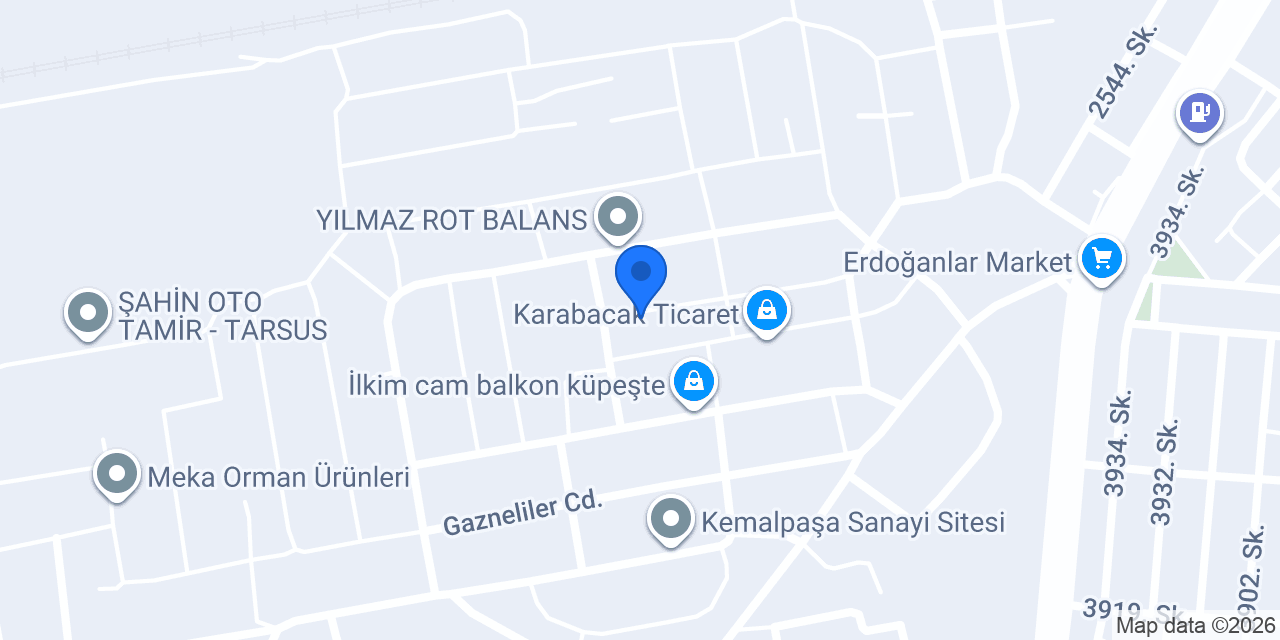 Özpoyraz Metal İşleme konumu