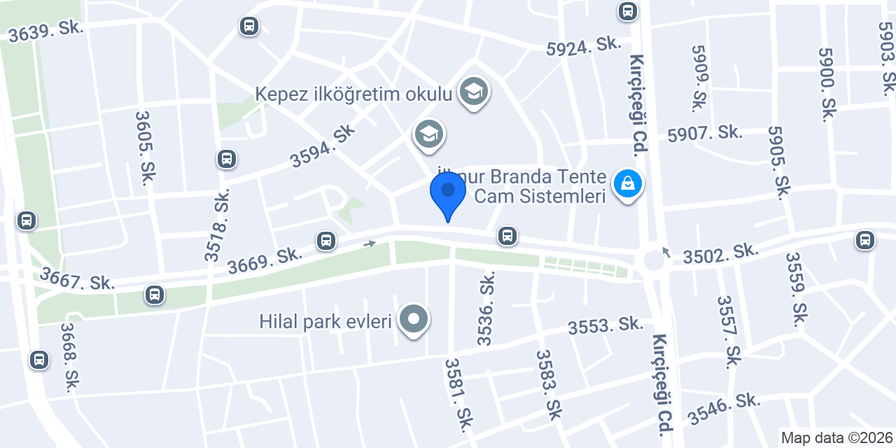 Beyaz Erkek Kuaförü (Berber) konumu