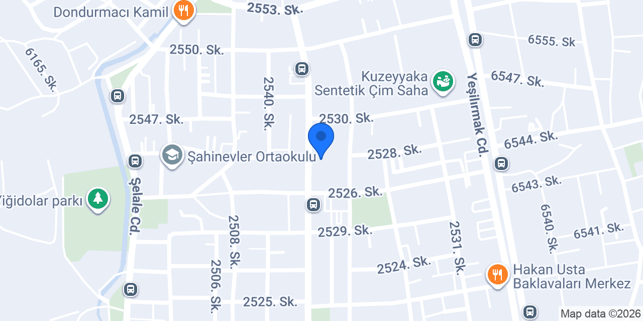 Çınar Mobilya konumu