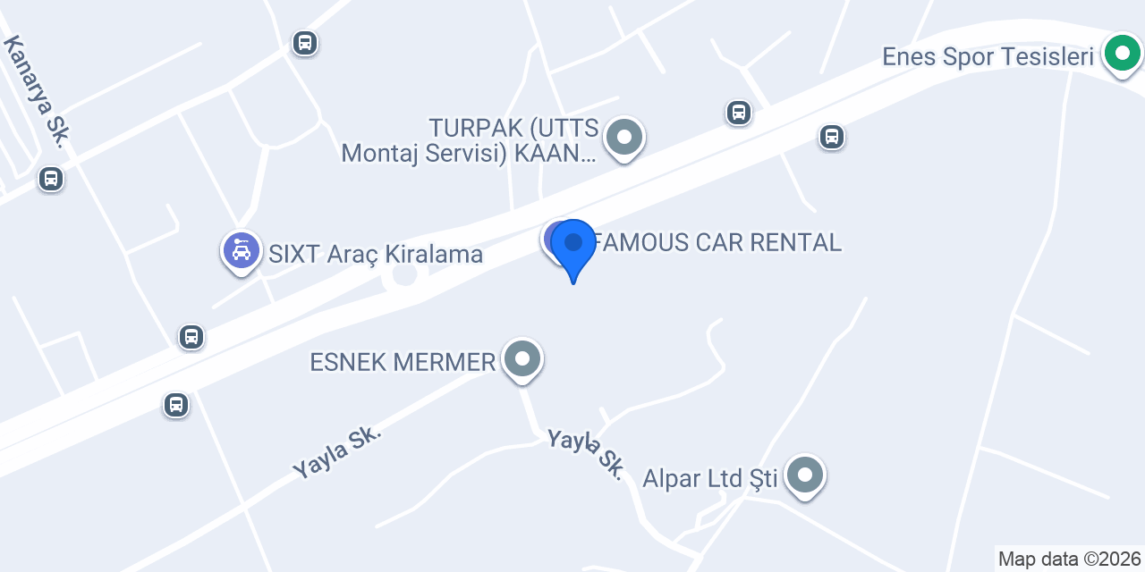 Time Rent A Car konumu