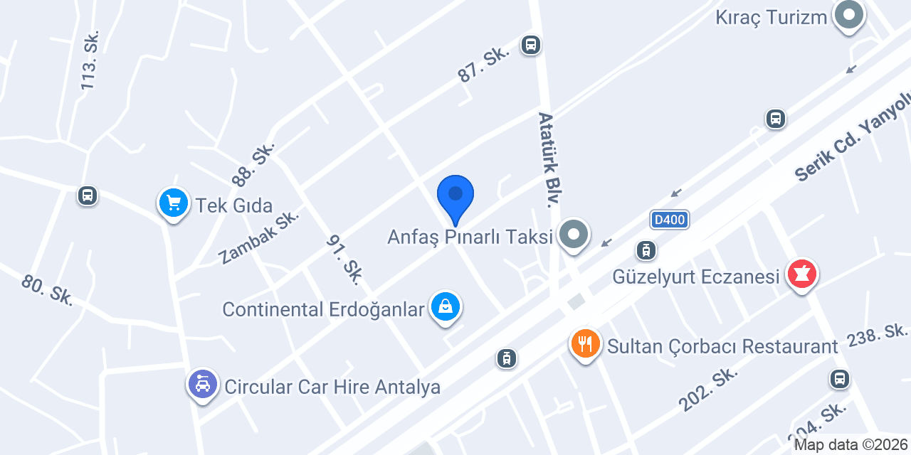 GÜLERCAN MARKET konumu