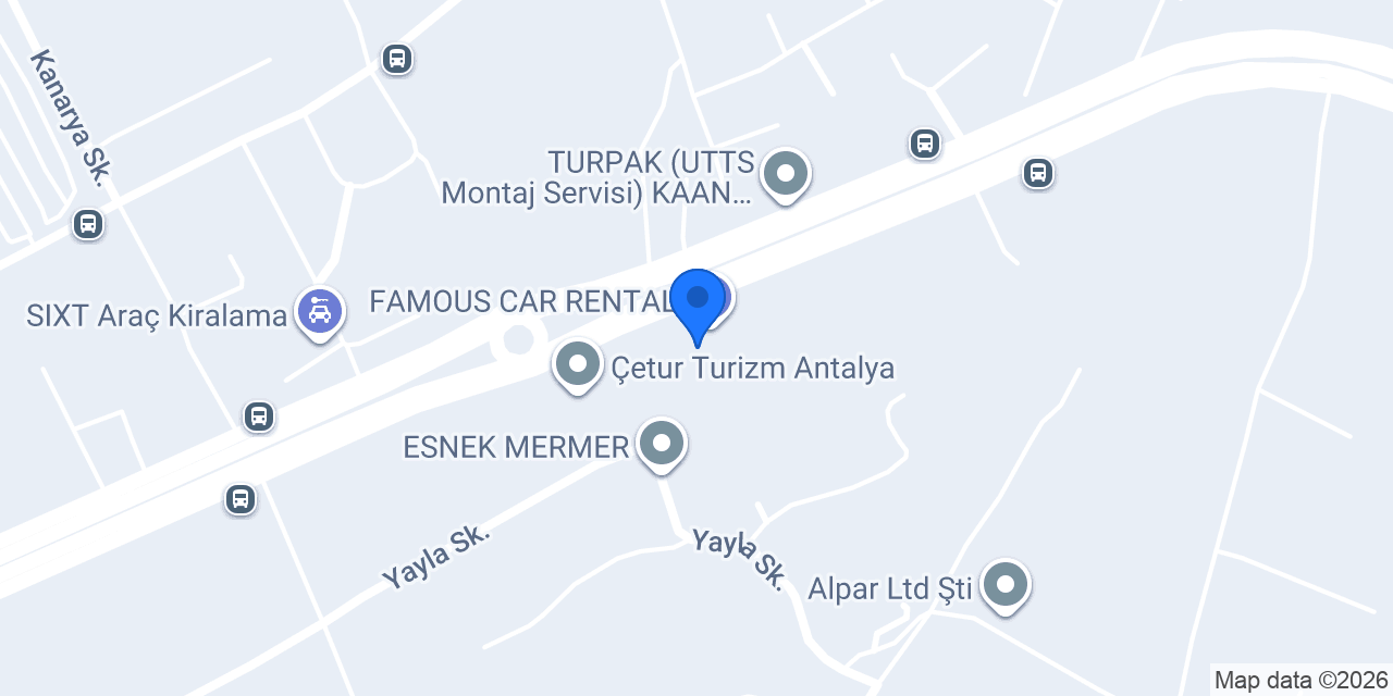 Nu Car Rentals konumu